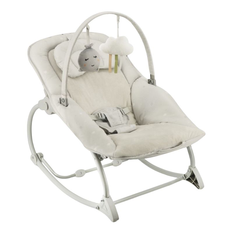 MoMi Lapis ležaljka za bebe Light Grey
