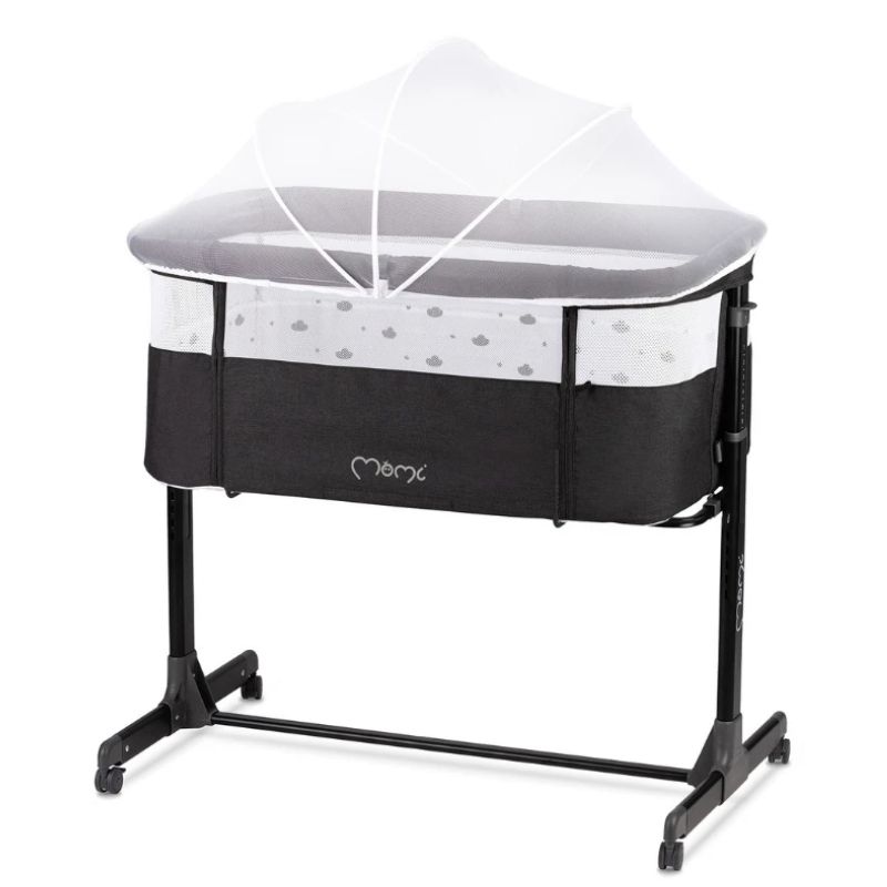 MoMi Revo kolevka za bebe Dark Grey, 0m+