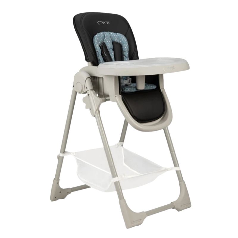 MoMi Gojo hranilica za bebe Black, 6m+