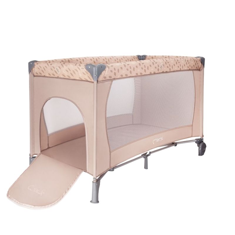 MoMi Belove prenosivi krevetac Beige 1 Nivo