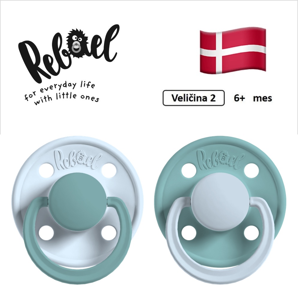 Rebael Cucle, 6+ mes, 2 komada, Petrolej, RBL26332366