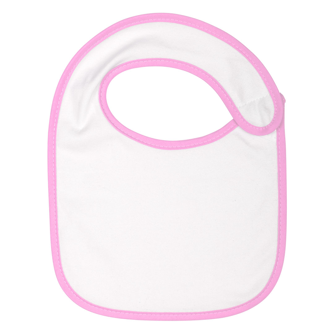 BABY portikla za bebe sa čičak trakom, roze, 180 g/m²