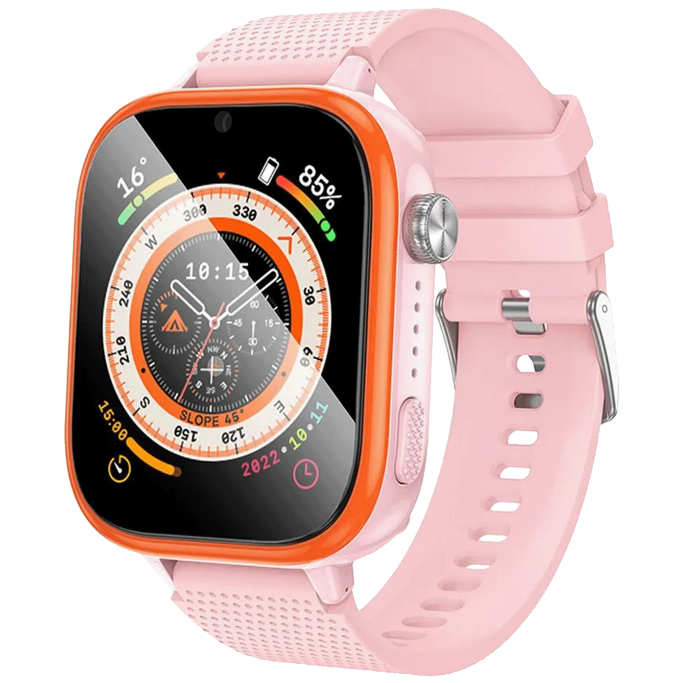 Y101 Pink Smartwatch za djecu, 1.83" ekran, 4G, Nano SIM