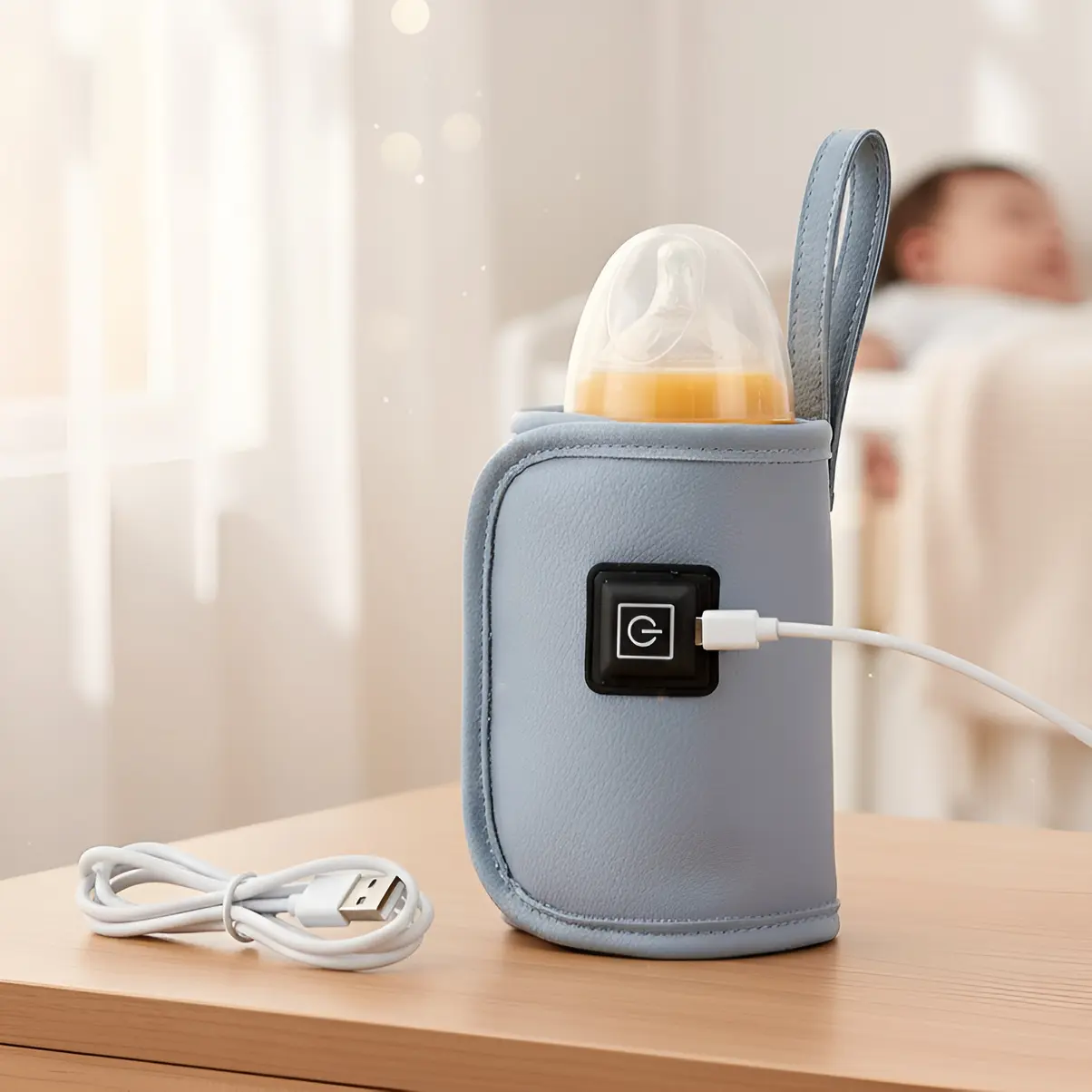 USB grejač za flašice - savršena temperatura obroka gde god da ste