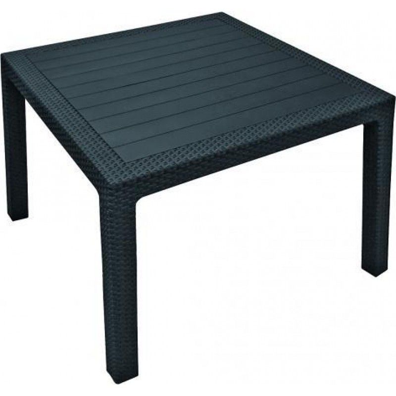 KETER Stol 95x95x74.5cm smedi QUARTET