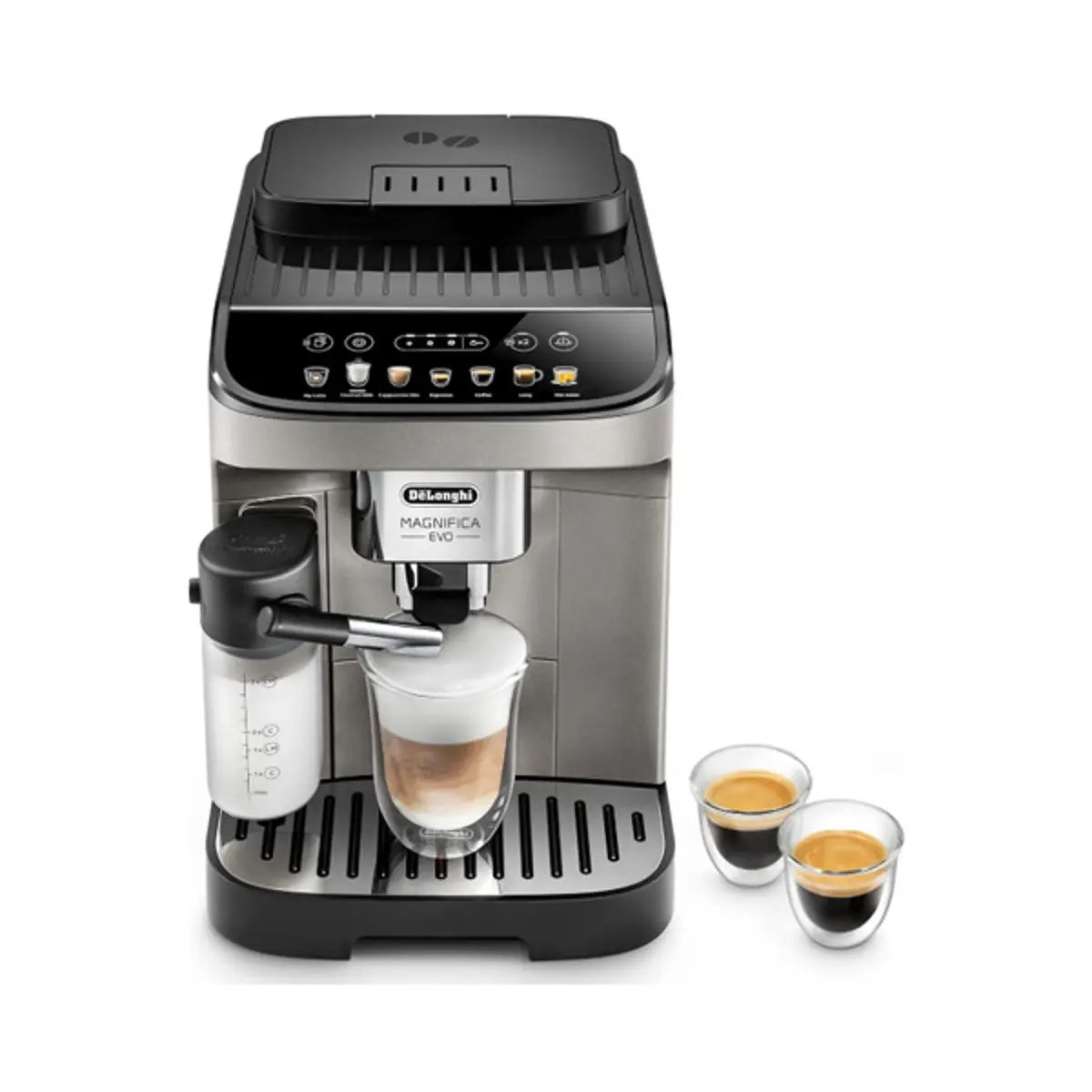 DeLonghi aparat za espresso kafu ECAM290.83.TB EX:1 Magnifica Evo, automatski, crno-srebrni