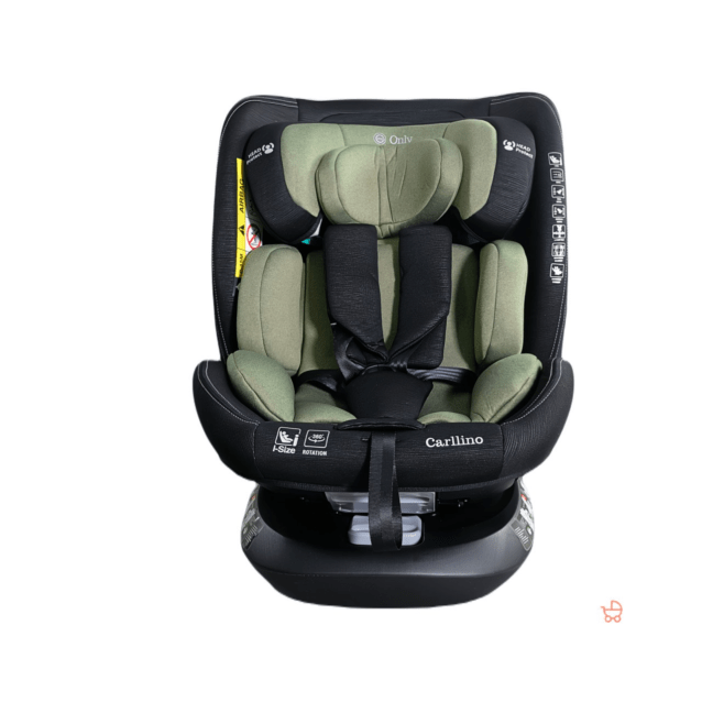 Only Auto sedište Carllino I-size Isofix 40-150cm, Maslinasto