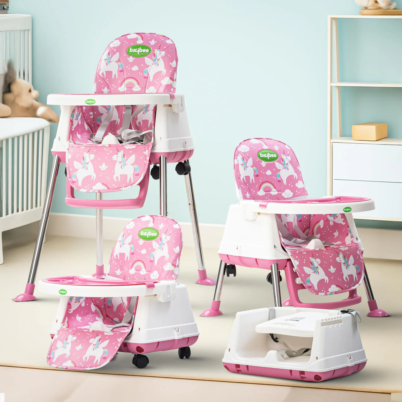 BABY LINE Hranilica za bebe Y22 Premium Pink Jednorog
