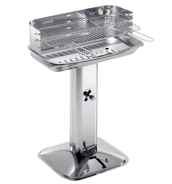 Stojeći roštilj 525x326x65 mm, Inox