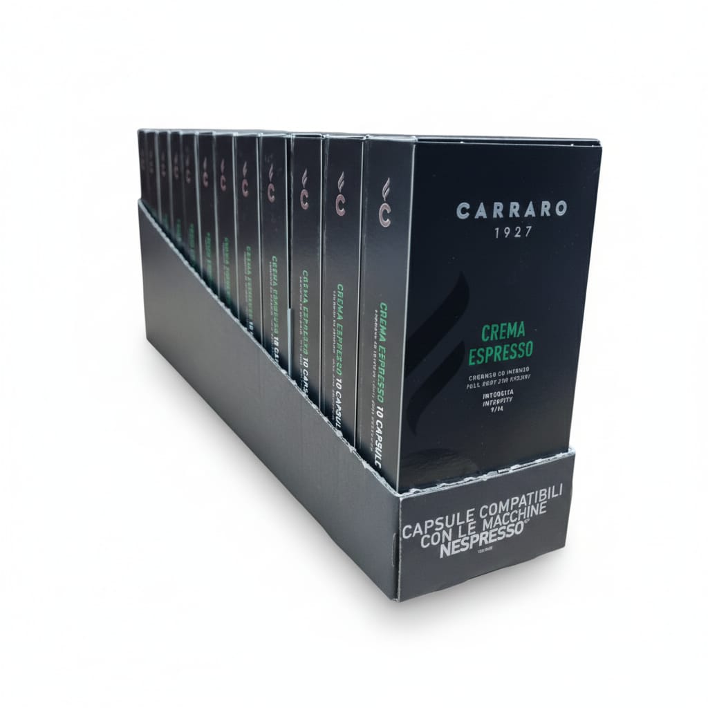 Nespresso kompatibilne kapsule CARRARO CREMA ESPRESSO - 120 kapsula