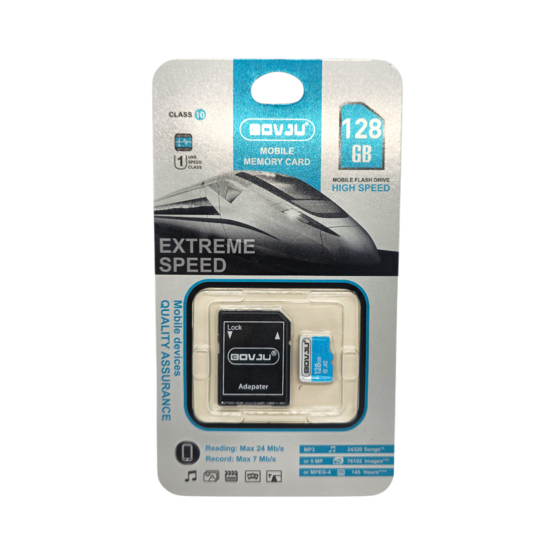 BOVJU SD memorijska kartica 128 GB
