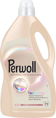 Perwoll Renew Tečni Deterdžent za Svijetlu Odjeću - 3.96 L (72 pranja)