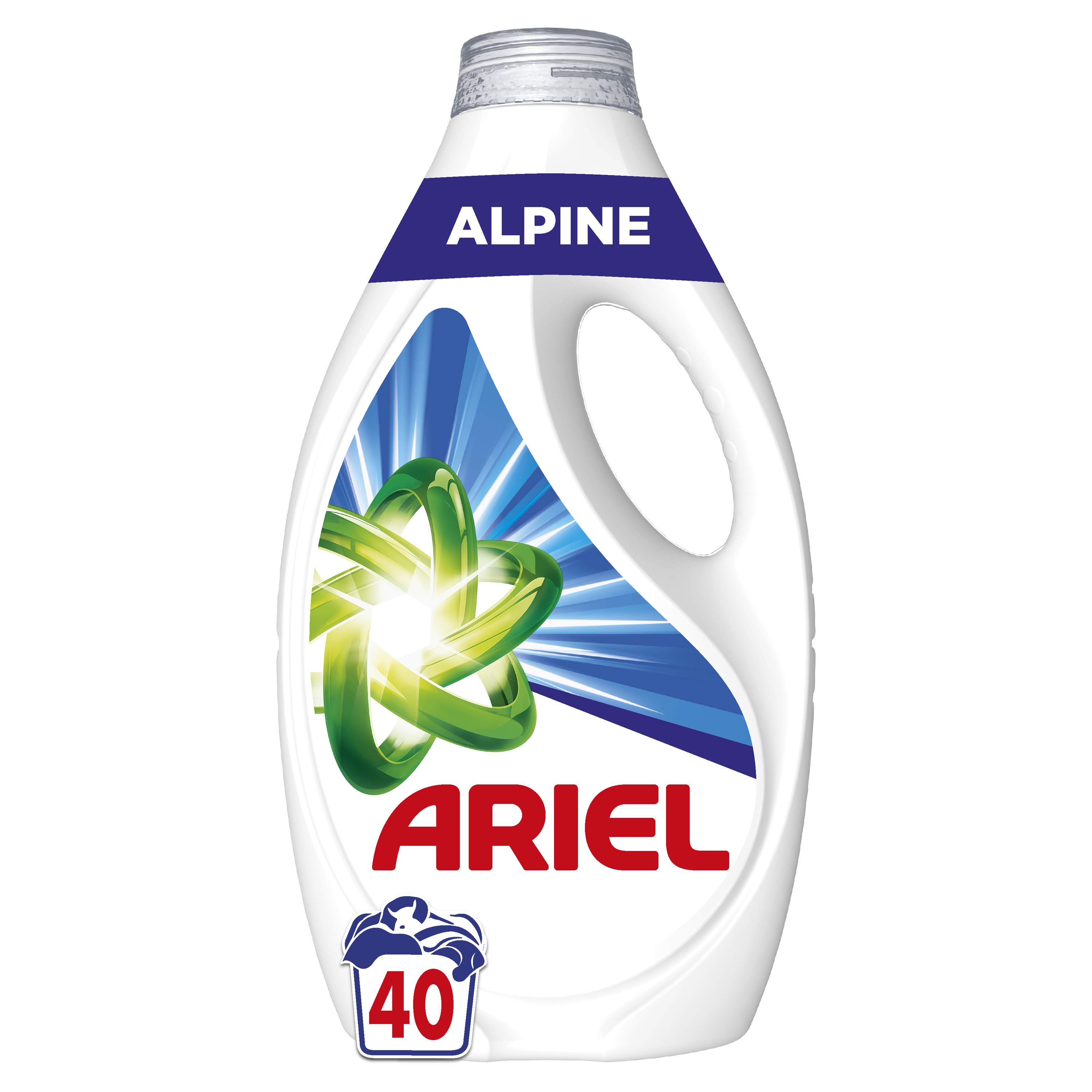 Ariel Alpine tečni deterdžent 1.8L – 40 pranja