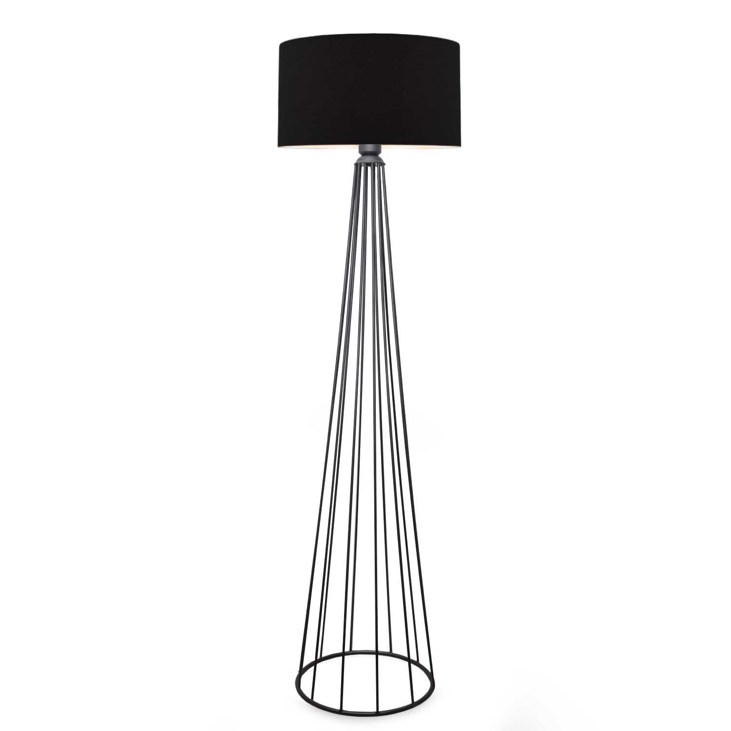 Prado Podna lampa Varia crna