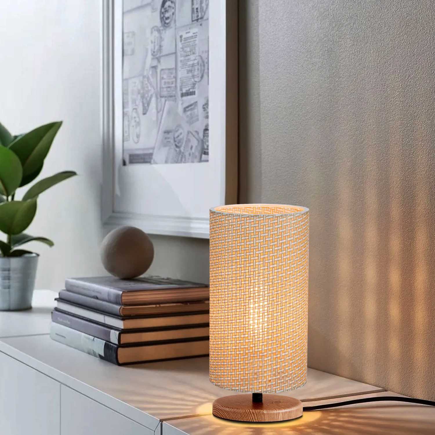 Stolna lampa Gino smeđa