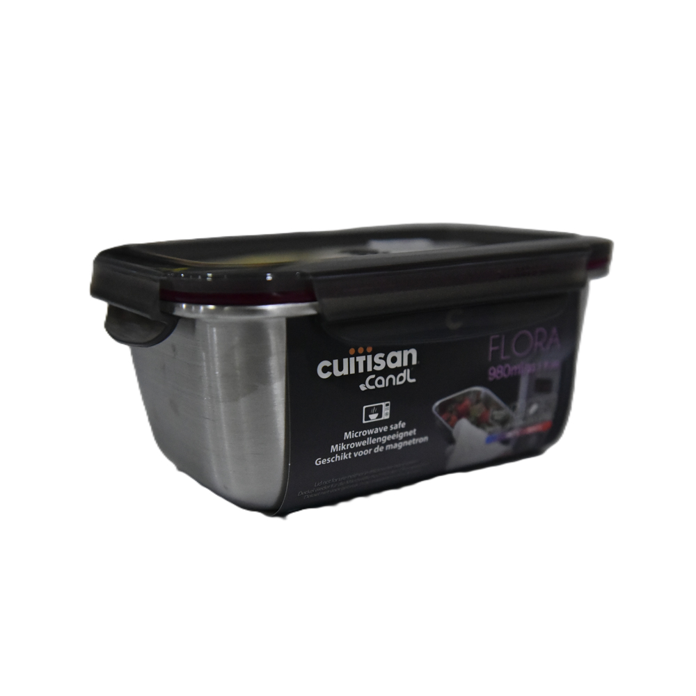 Posuda za mikrovalnu s poklopcem 980 ml