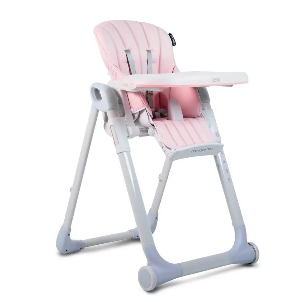 Cangaroo Stolica za hranjenje I Eat, Roze