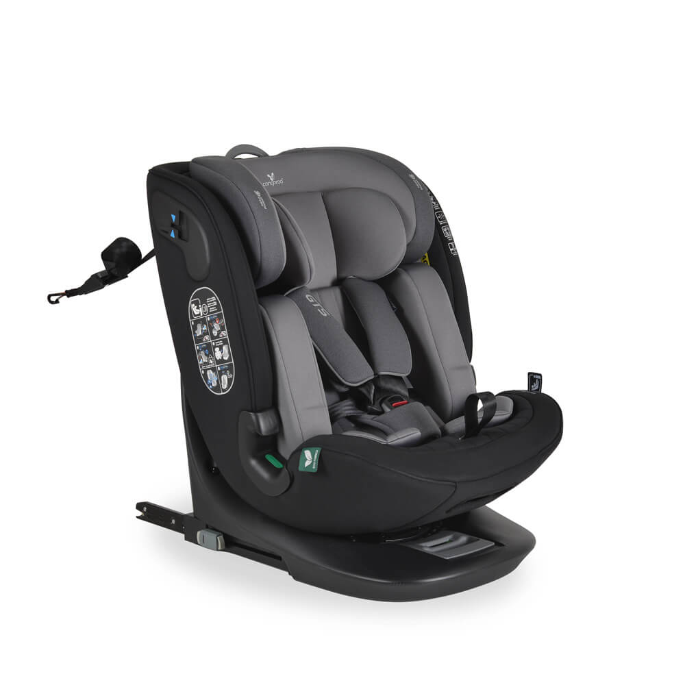 Cangaroo Auto sedište za decu GTS 40-150cm, Charcoal Gray
