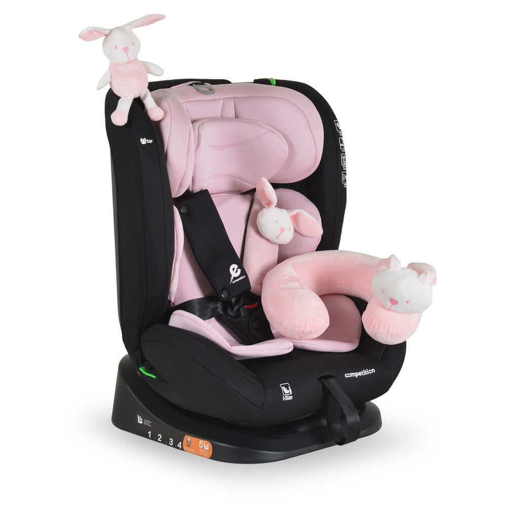 Moni Auto sedište za decu Competition 40-150cm, Baby Pink
