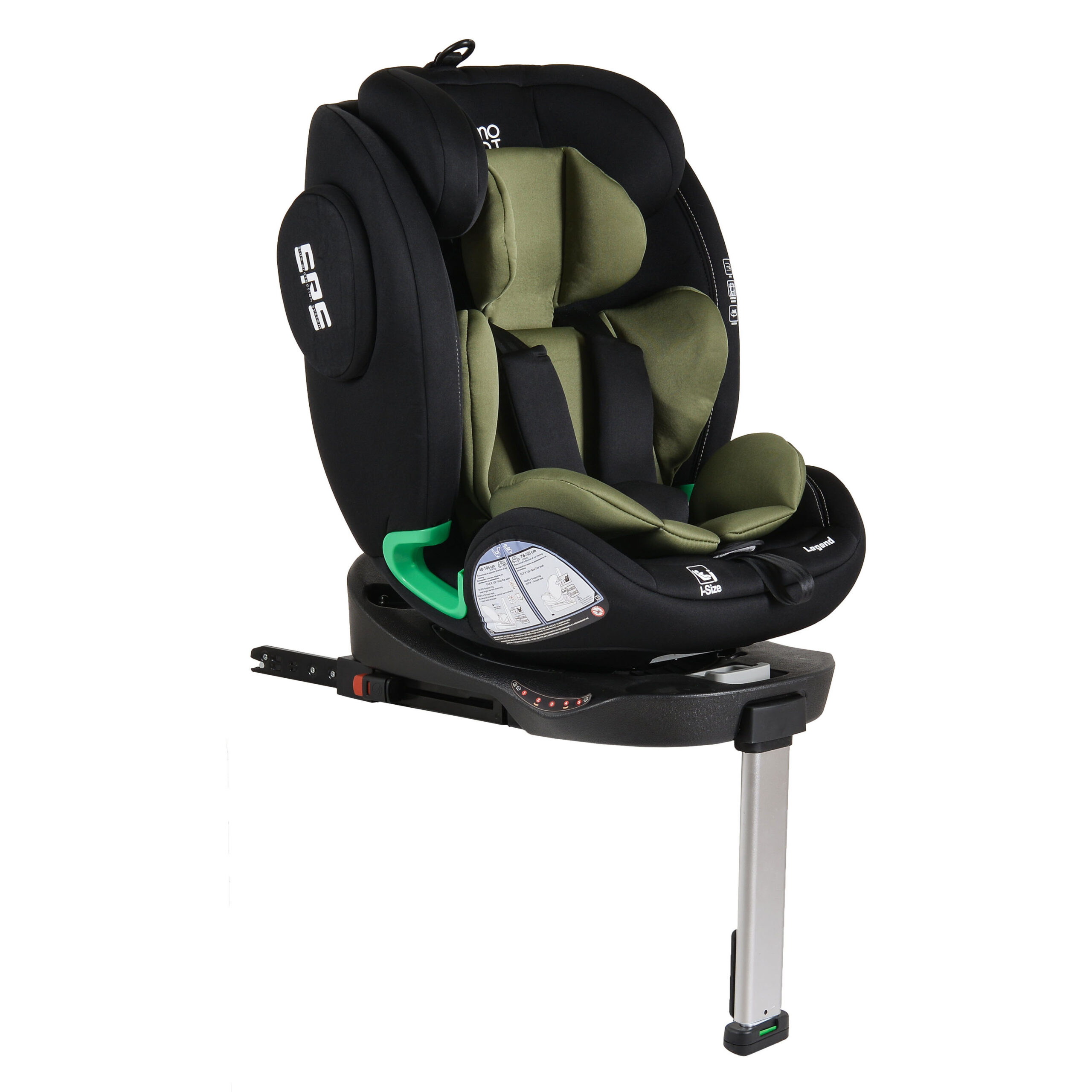 Moni Auto sedište za decu Legend 40-150 cm, Zeleno