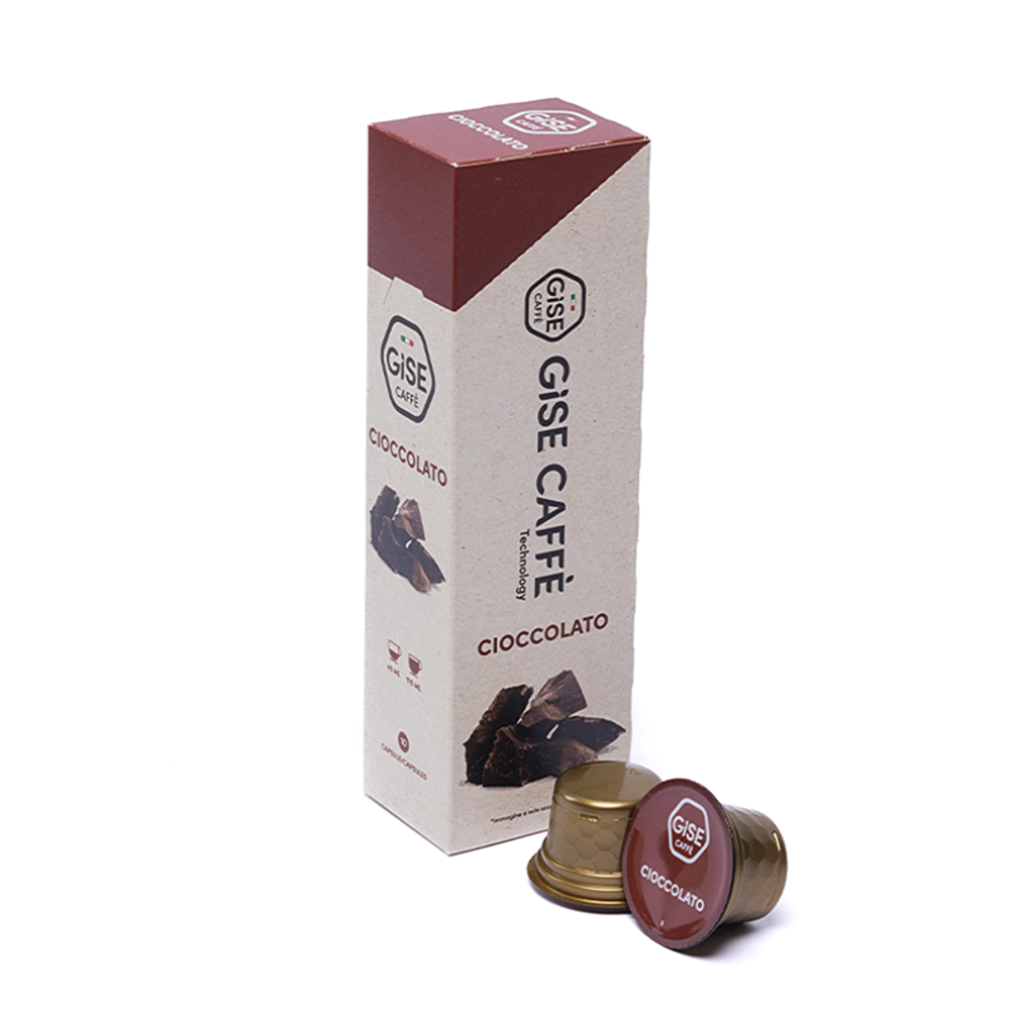 Gise Caffe Čokoladni napitak kapsule,10 kapsula,13g