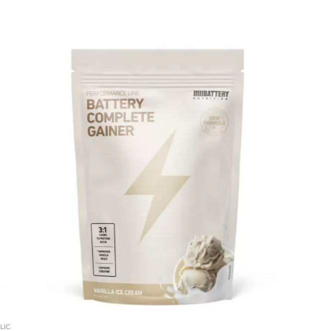 BATTERY COMPLETE GAINER, sladoled od vanilije 3000g