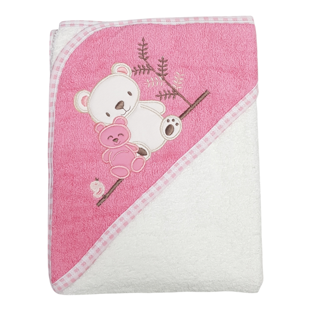 Peškir sa kapuljačom za bebe 100x100