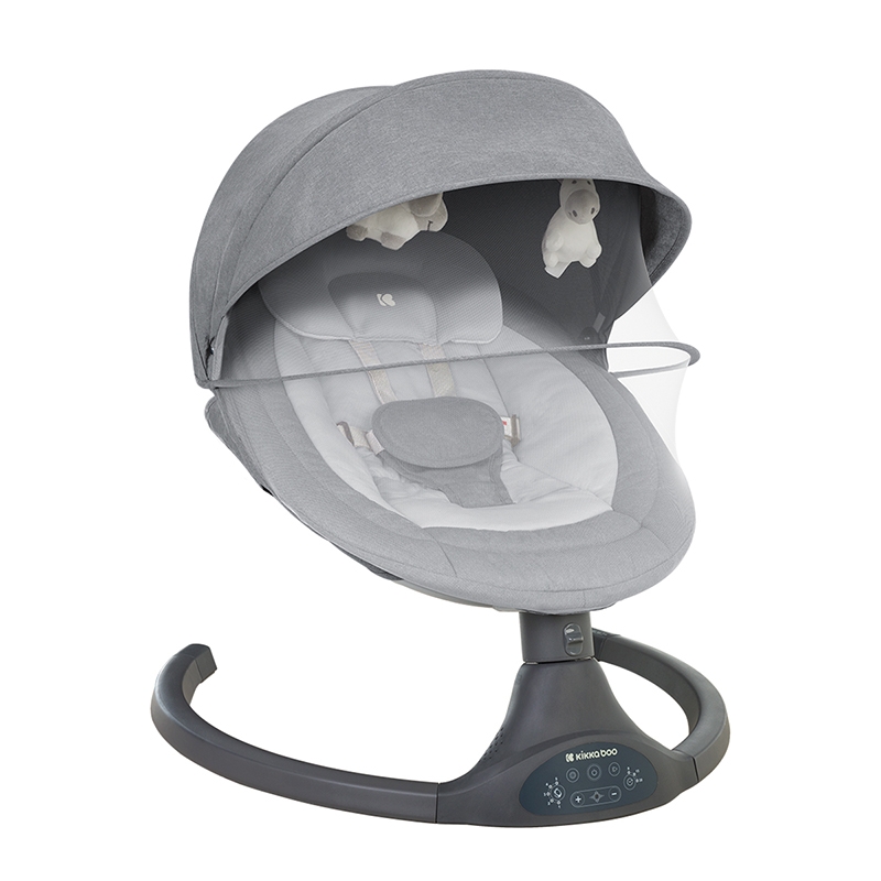 Codie njihalica za bebe 0-9kg svetlo siva