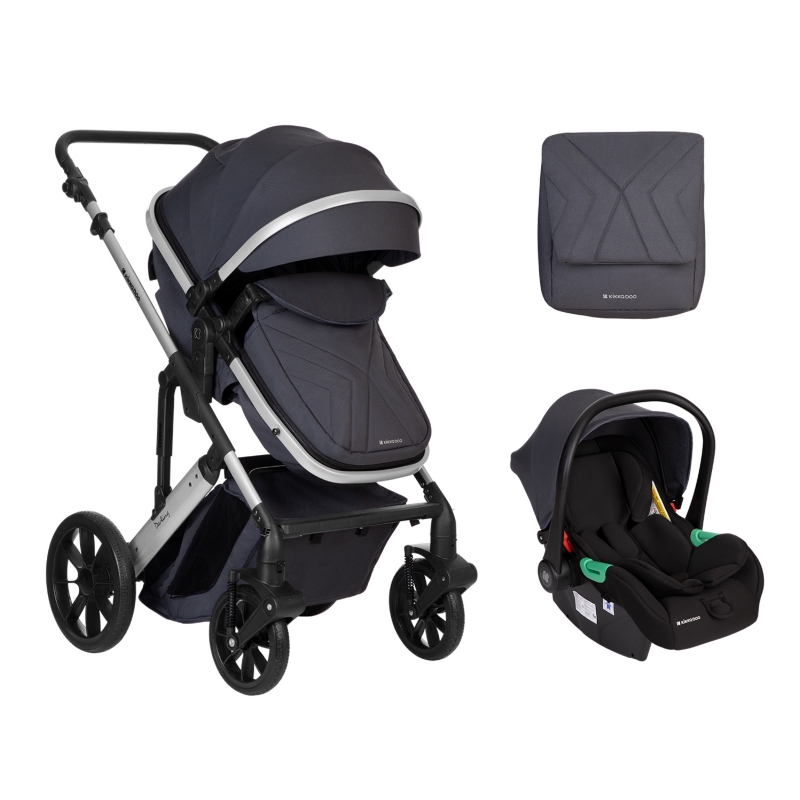 Kikka boo Darling kolica za bebe premium dark grey