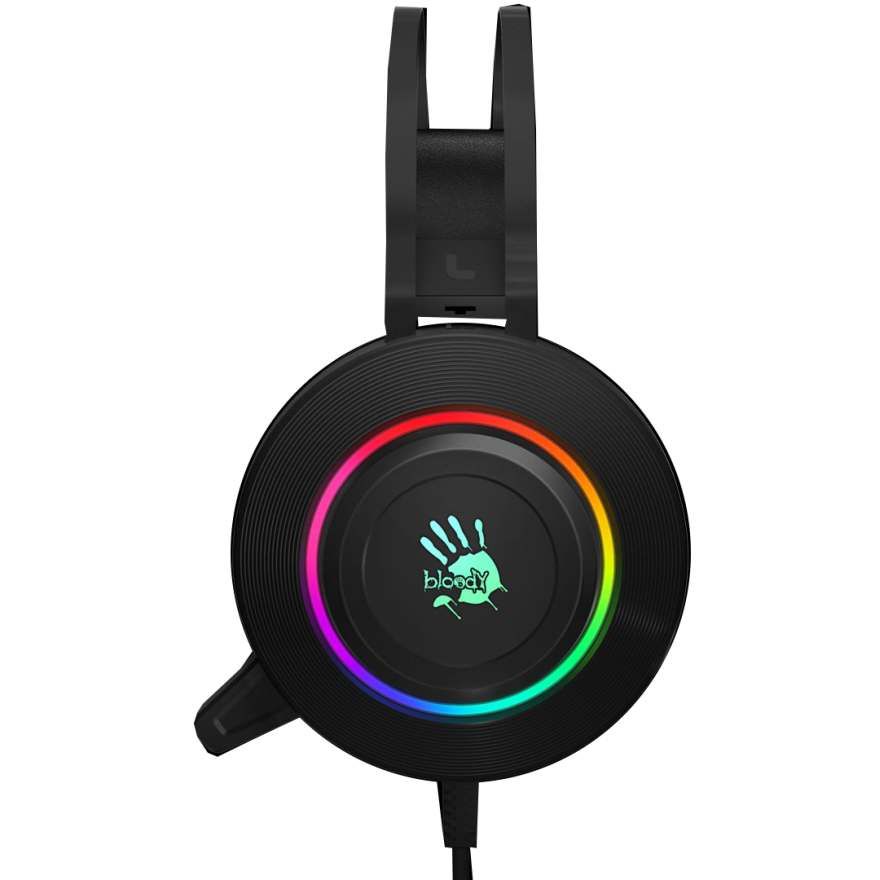 A4Tech A4 TECH Bloody Gejmerske slušalice sa mikrofonom A4 G521 7.1 Surround 50mm 16ohm color LED USB crne
