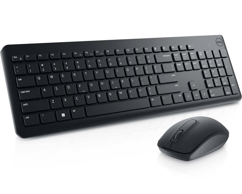 DELL Set tastatura + miš KM3322W bežični YU crni | Ananas