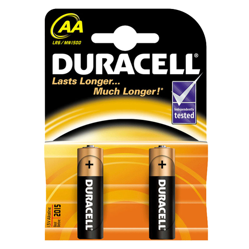 DURACELL Baterija Basic LR6 AA 2/1