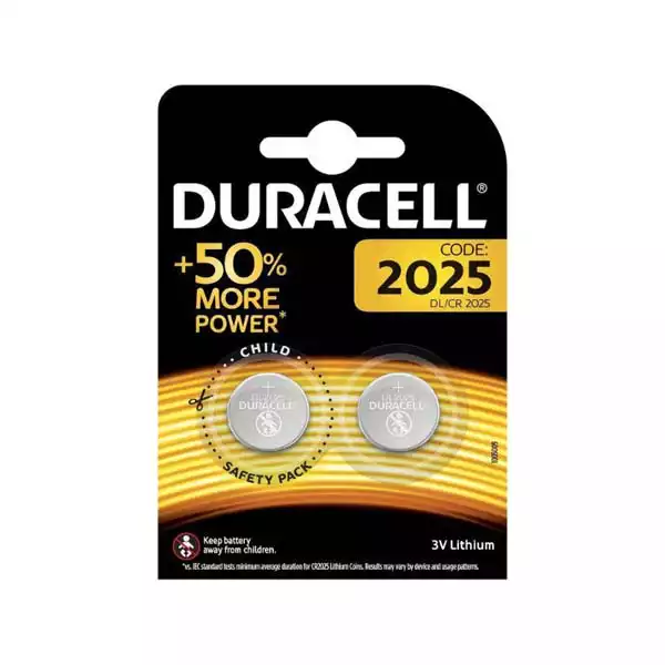 DURACELL Baterija okrugla LM2025 CR2025 2/1