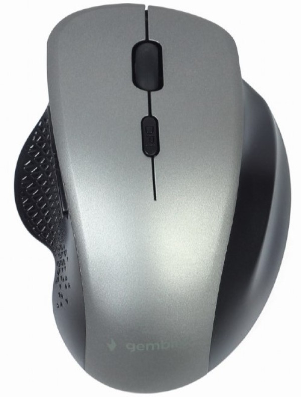 Miš GEMBIRD MUSW-6B-02-BG, 6-button wireless optical mouse, black-spacegrey