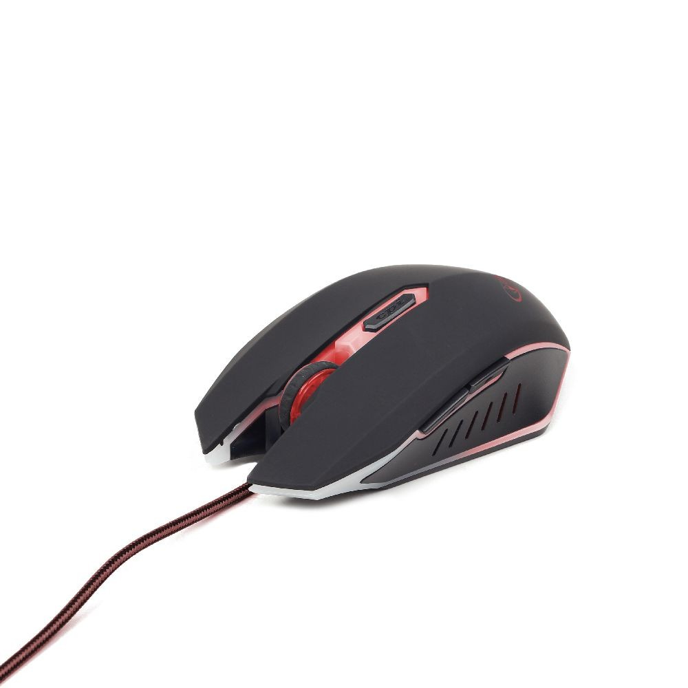 GEMBIRD gaming miš MUSG-001-R (crni/crveni)