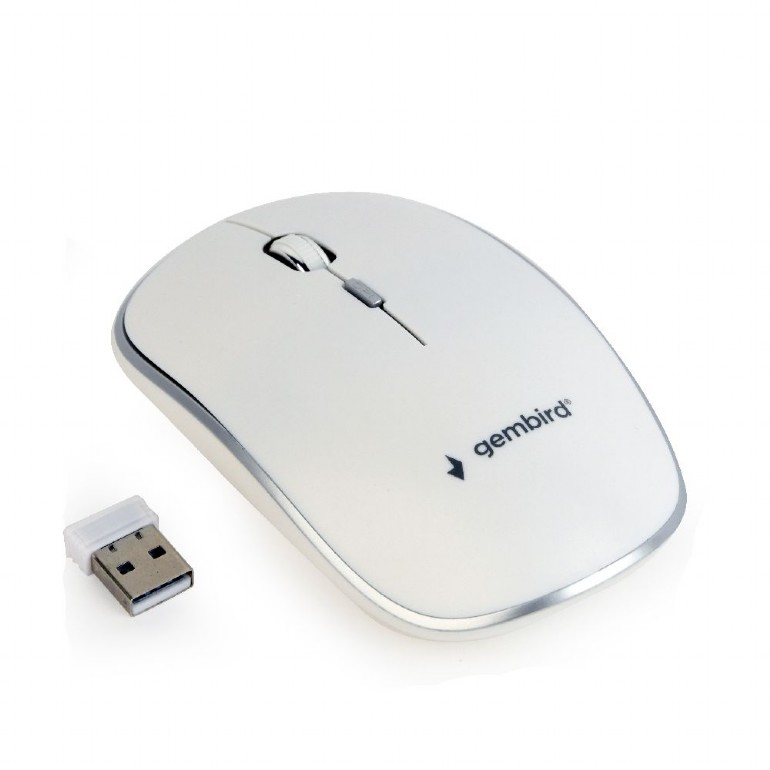 GEMBIRD miš bežični RF optički MUSW-4B-01-W 1600 DPI