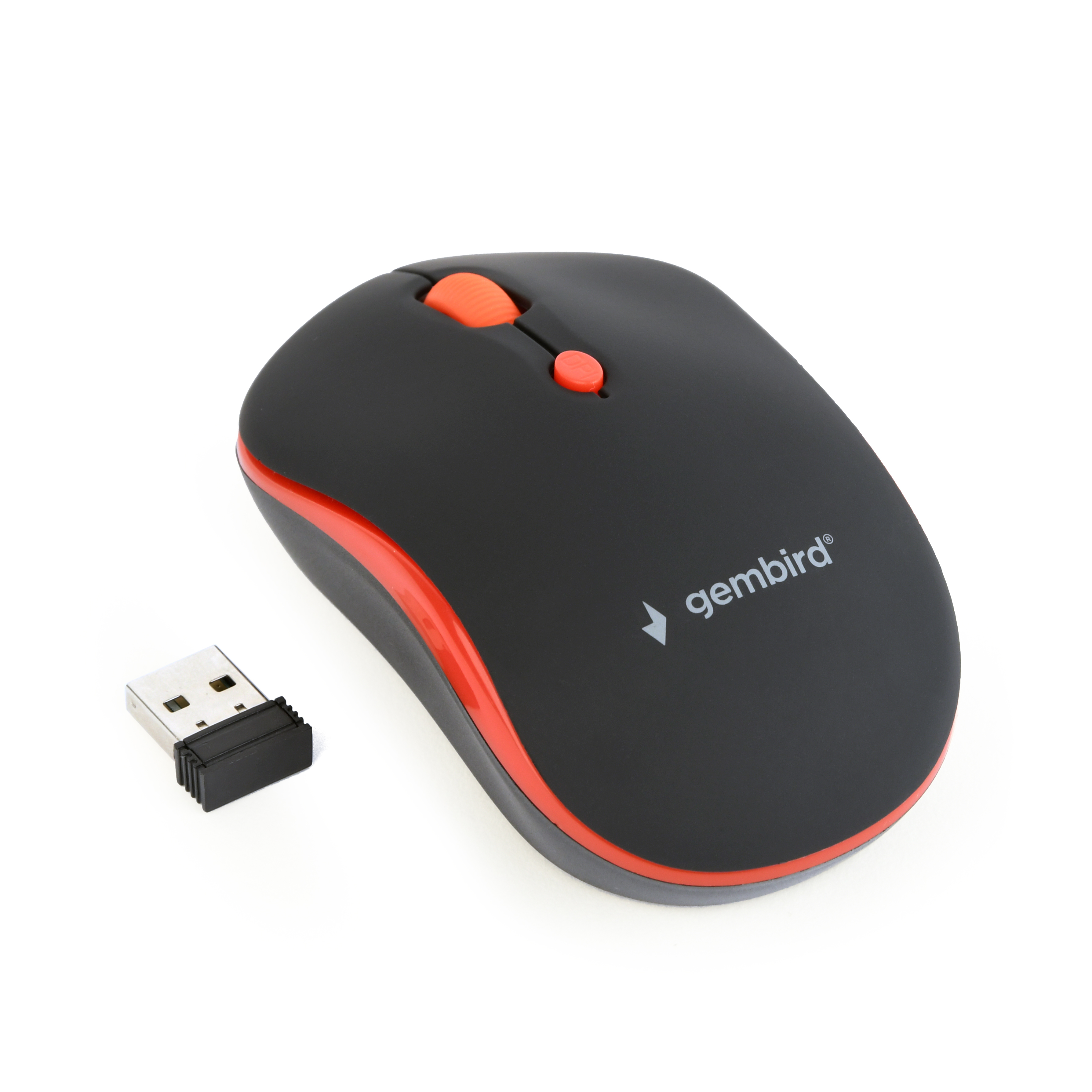 Gembird OPTIČKI MIŠ MUSW-4B-03-R 1600DP bežični RF optički miš 1600 DPI