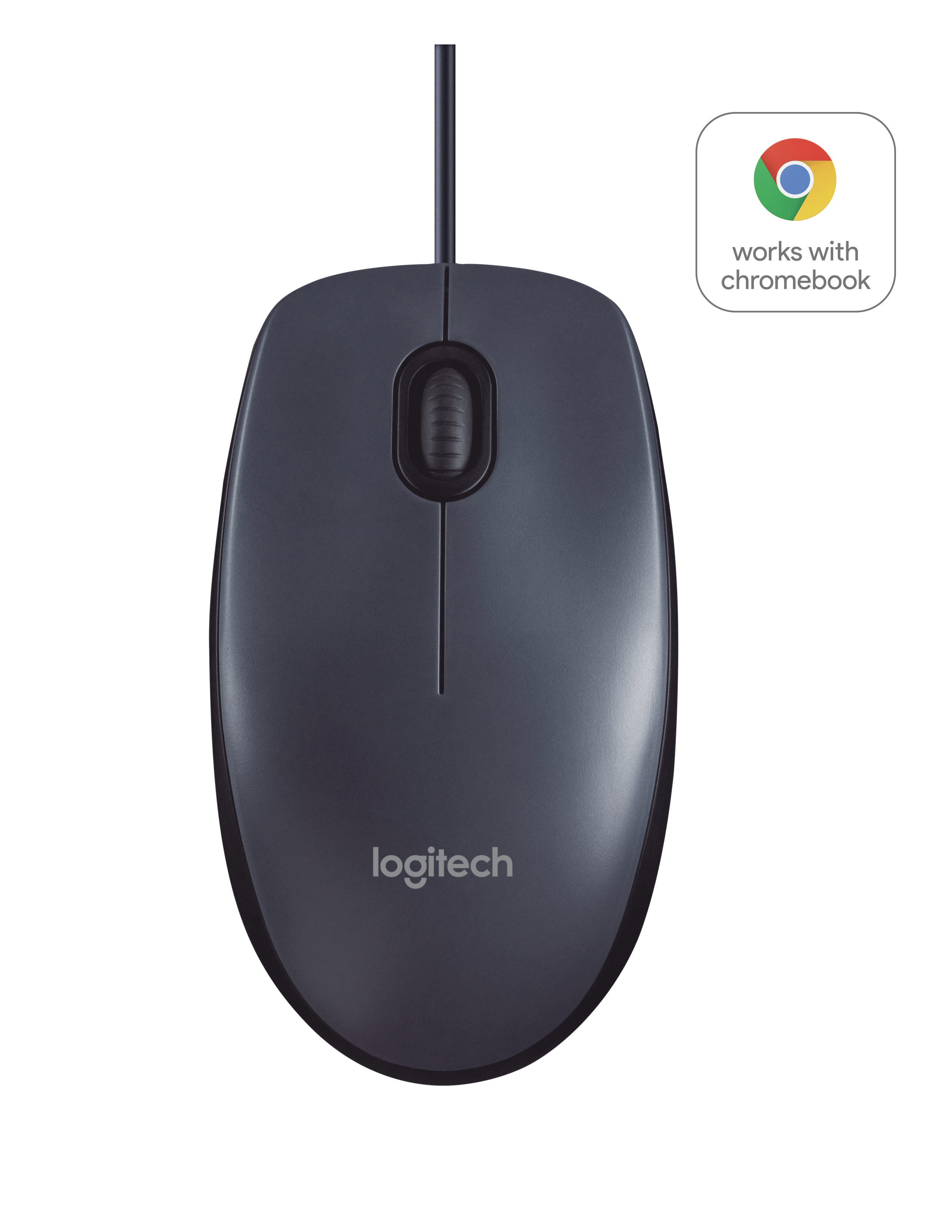 Miš LOGITECH B100, USB, optical, black, 910-003357/001439