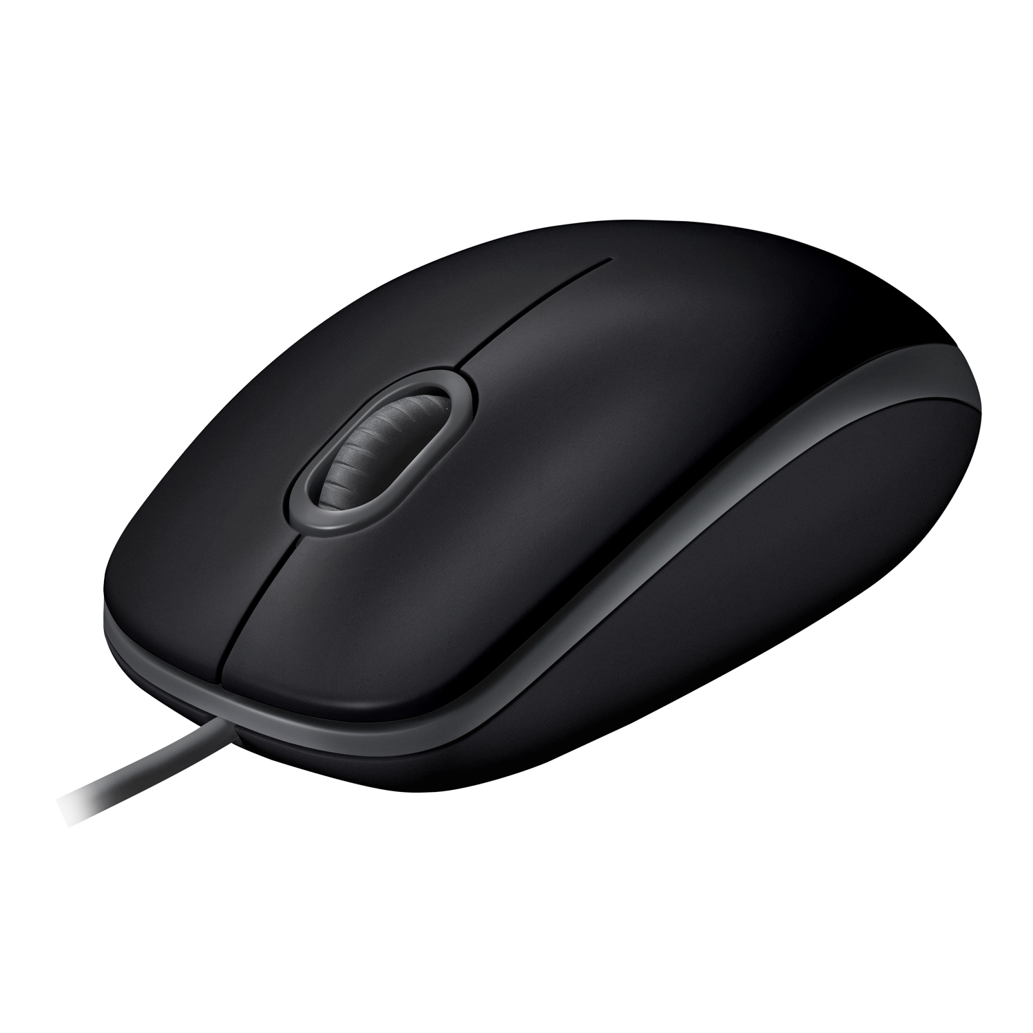 Miš LOGITECH B110, USB, optical, black, 800 dpi, 910-001246, 910-005508