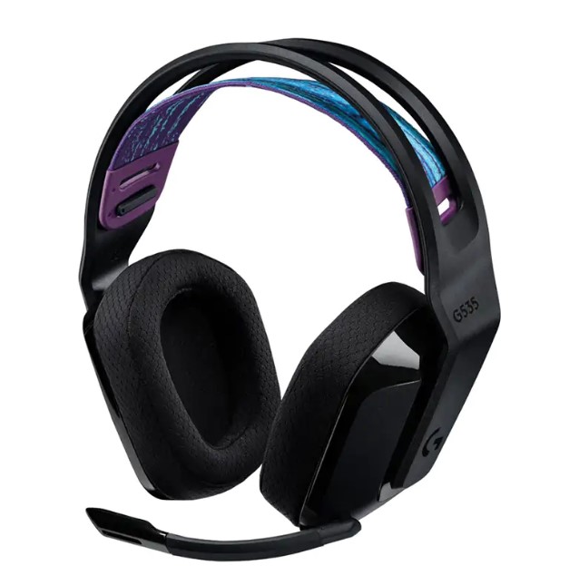 Slušalice sa mikrofonom, Logitech G G535 LIGHTSPEED black wireless, Discord Certified, 939-002219
