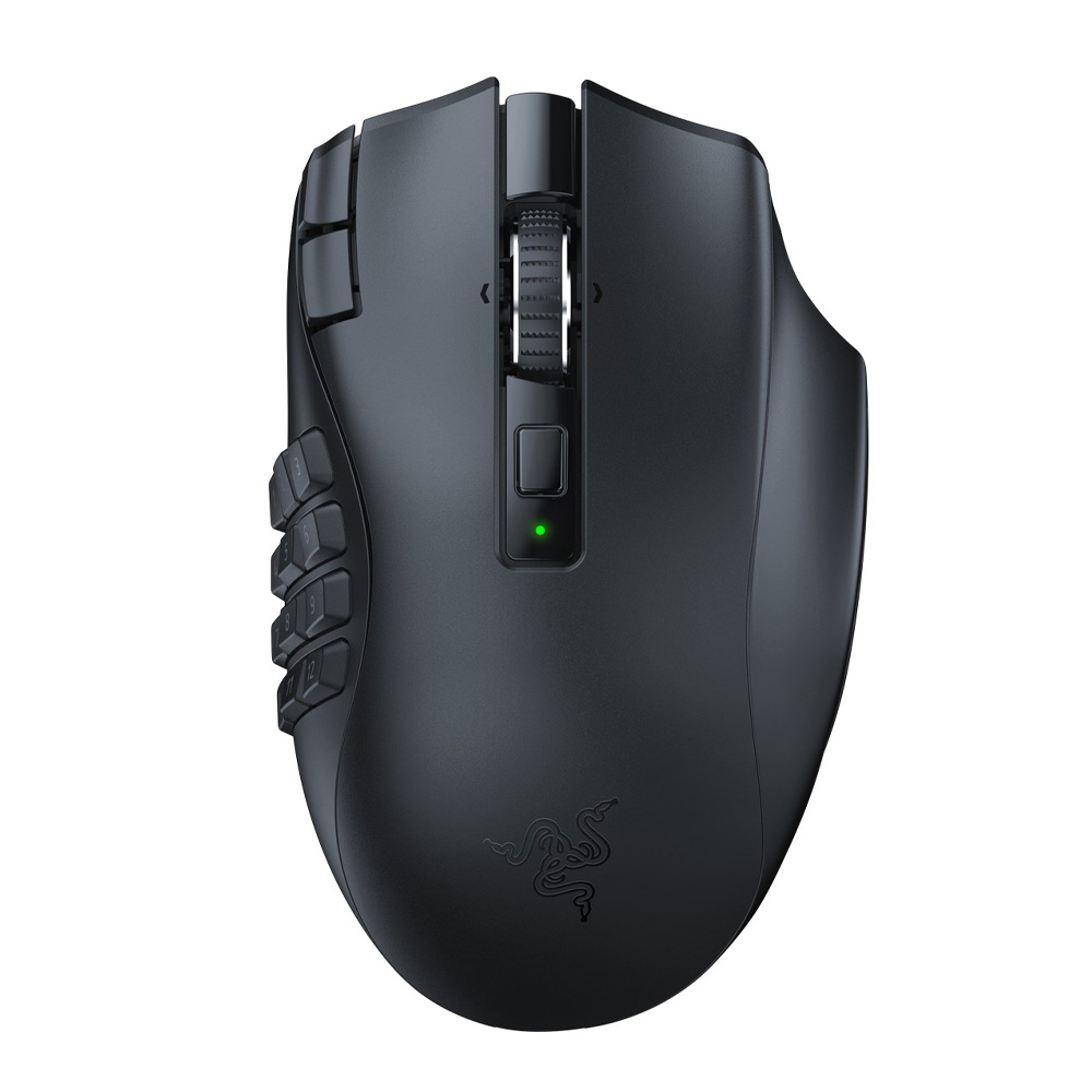 RAZER Gaming bežični miš Naga V2 HyperSpeed MMO, Crni