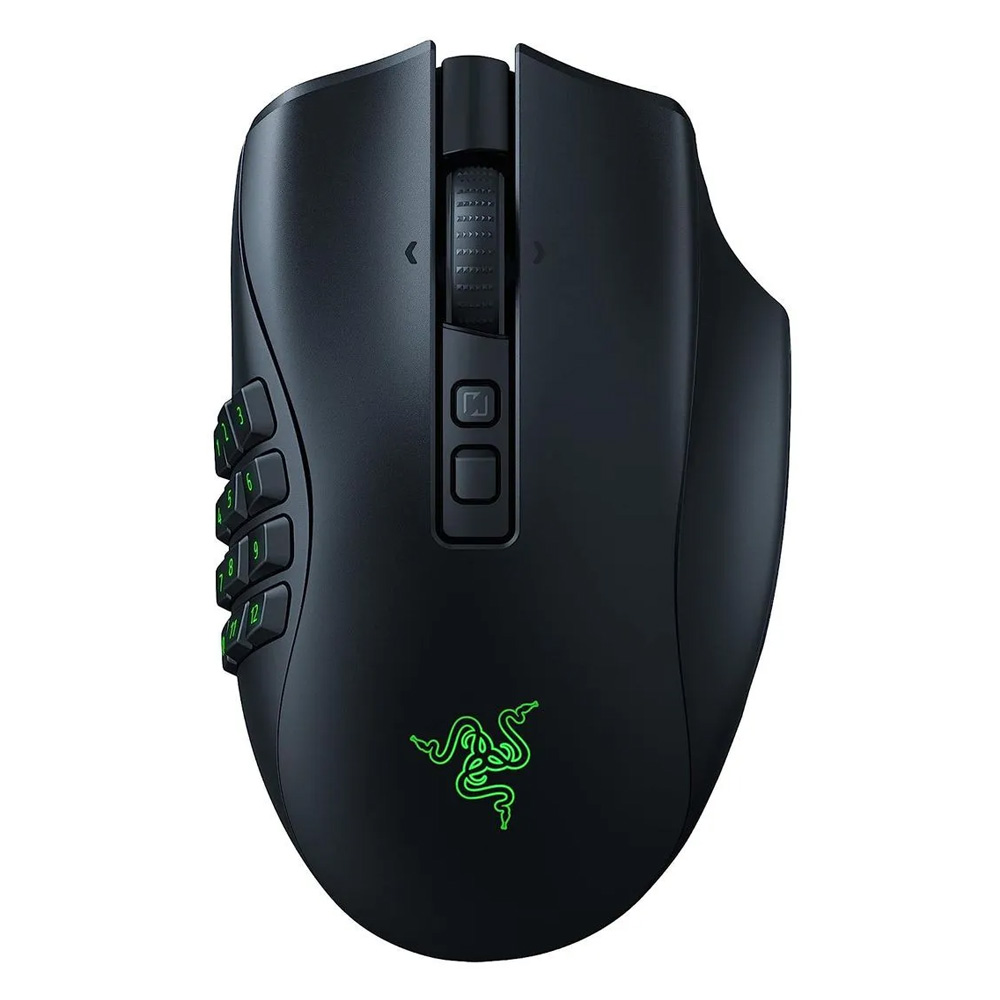 RAZER Gaming Mouse Naga V2 Pro MMO crni