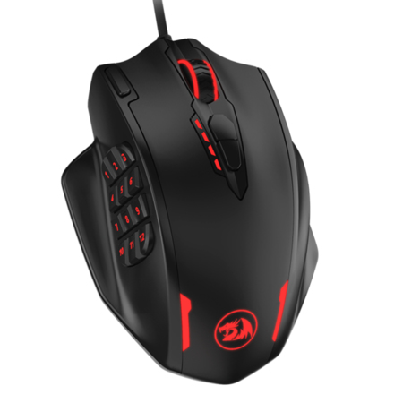 REDRAGON M908 IMPACT miš za dešnjake USB tip A laseri 12400 DPI
