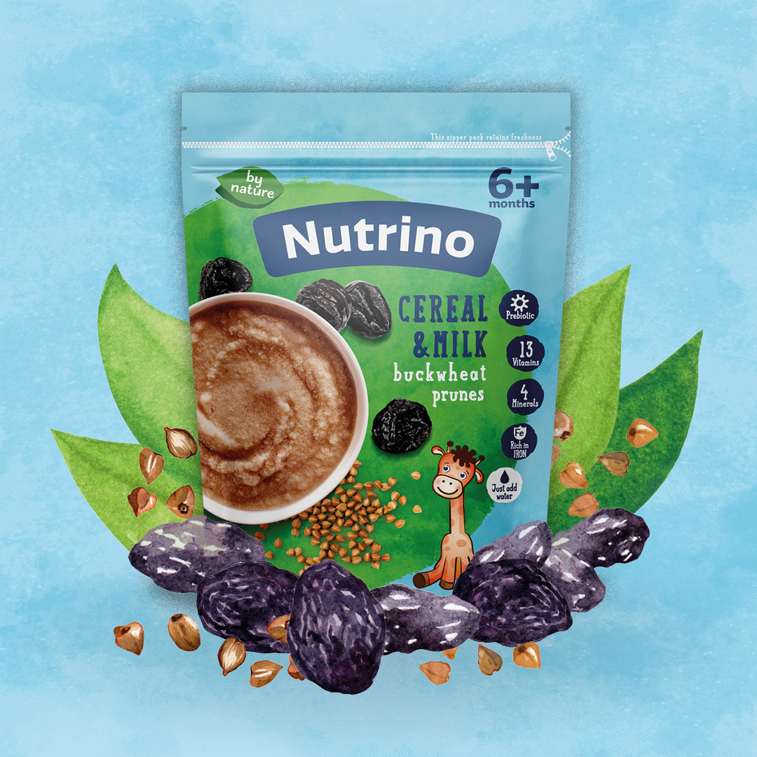 Nutrino mleč. instant kaša heljda suva šljiva 200g