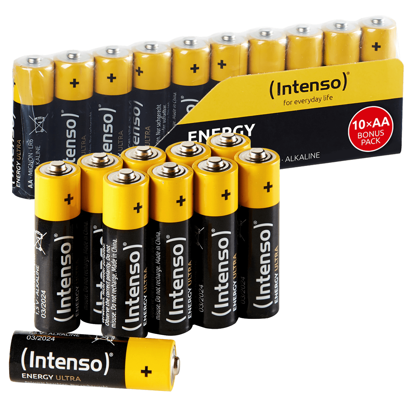 (INTENSO) Alkalna baterija AA LR6/10 1,5 V 10 kom