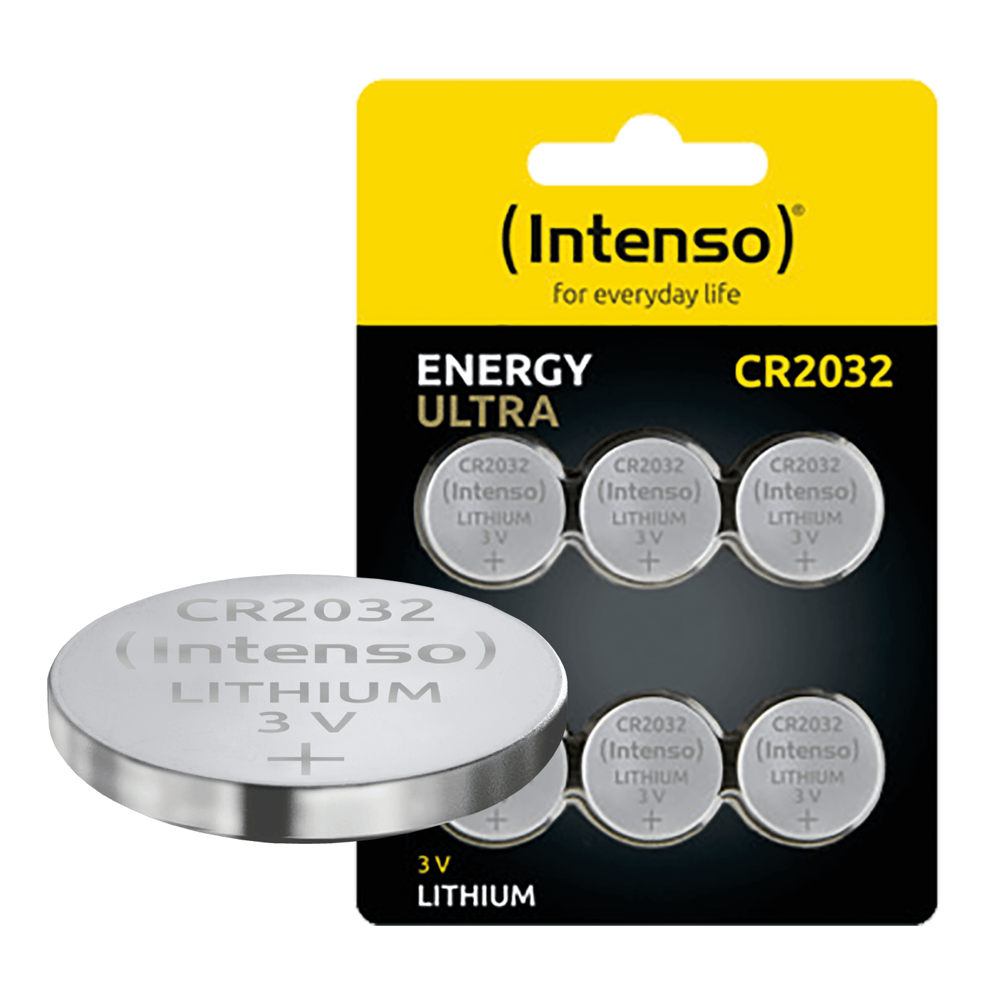 (INTENSO) Litijumska baterija CR2032/6 3V dugme 6 komada