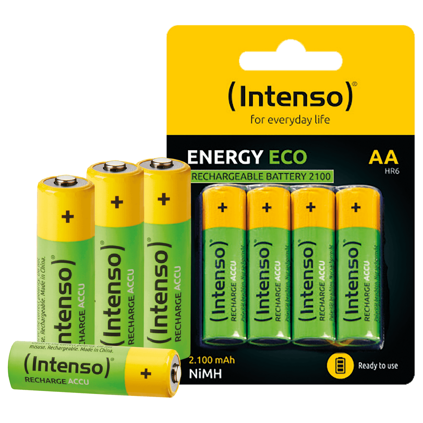 (INTENSO) Punjiva baterija AA / HR6 2100 mAh 4 komada