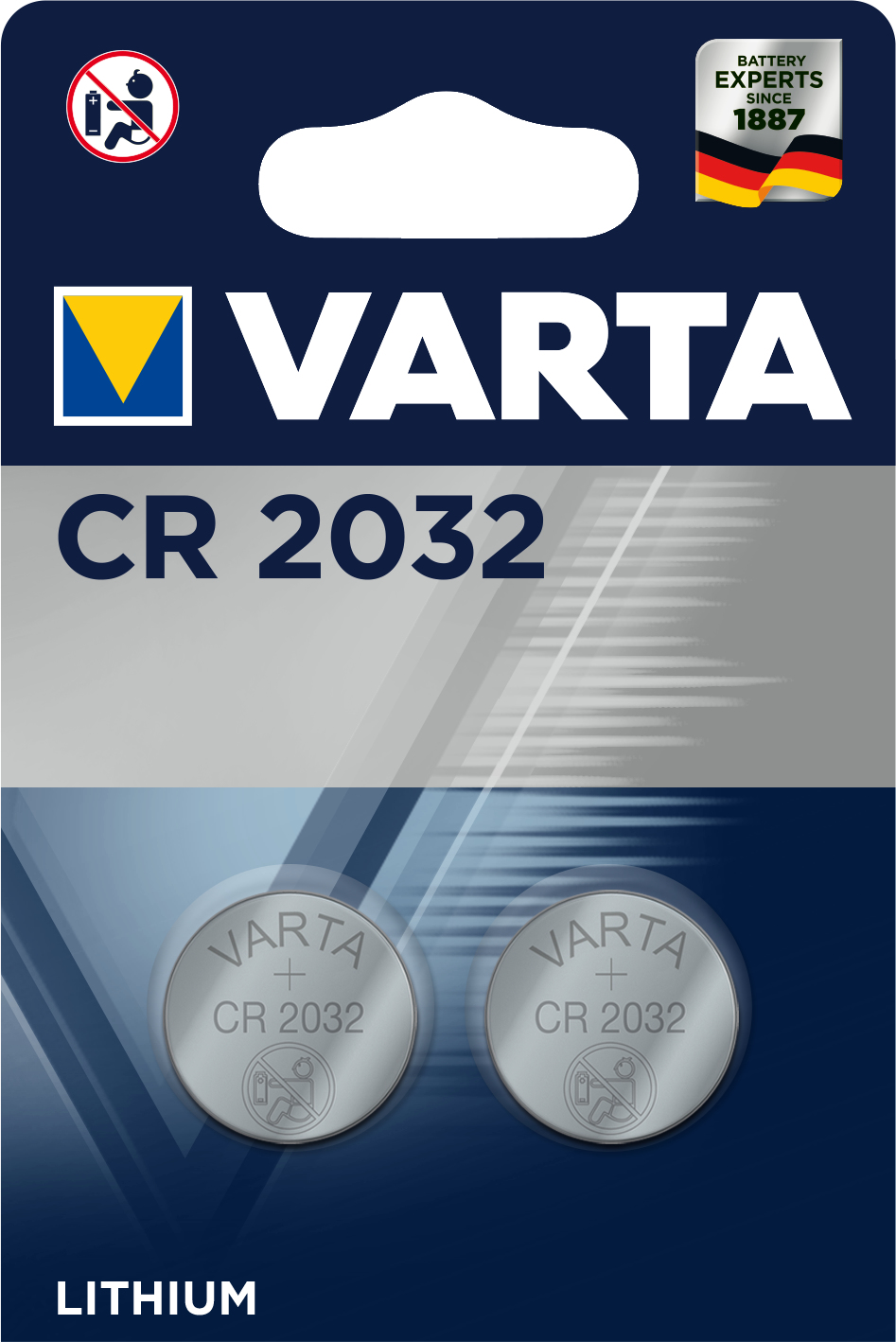 Varta litijumska dugmasta baterija CR2032 2/1