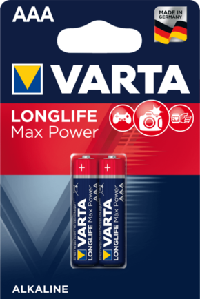 Varta Longlife Max Power alkalna baterija LR03 2/1
