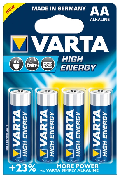 Varta Longlife Power alkalne baterije LR6 4/1